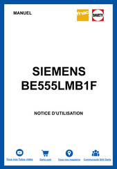 Siemens BE555LM 0 Serie Gebrauchs- Und Messanleitung