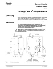 Nordson Prodigy HDLV Benutzerhinweise