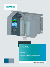 Siemens CPU 1515-2 PN Gerätehandbuch