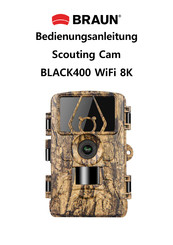 Braun Scouting Cam BLACK400 WiFi 8K Bedienungsanleitung