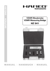 Hameg HZ 541 Handbuch