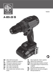 Lux Tools A-BS-20 B Originalbetriebsanleitung