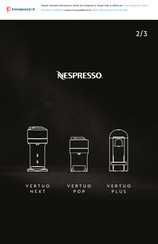 Nespresso VERTUO NEXT Bedienungsanleitung
