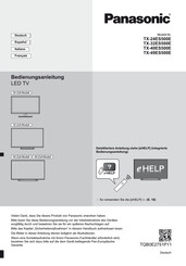 Panasonic TX-32ES500E Bedienungsanleitung