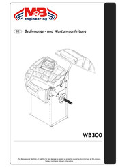 M&B Engineering WB300 Servicehandbuch