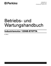 perkins 1206E-E70TTA Betriebs- Und Wartungshandbuch