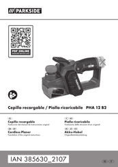 Parkside PHA 12 B2 Originalbetriebsanleitung