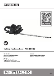 Parkside PHS 600 C3 Originalbetriebsanleitung