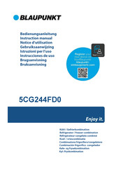 Blaupunkt 5CG244FD0 Bedienungsanleitung