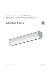 Stavoklima EASY Installation Und Betriebsanleitung