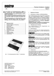 oventrop BWM-C F Installationsanleitung