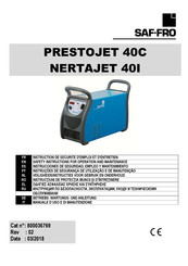 Lincoln Electric SAF-FRO PRESTOJET 40C Betriebsanleitung
