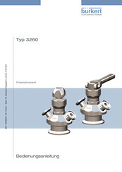 bürkert 3260 Bedienungsanleitung