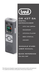 Trevi DR 437 SA Bedienungsanleitung