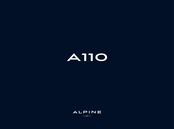 Alpine A110 2023 Bedienungsanleitung