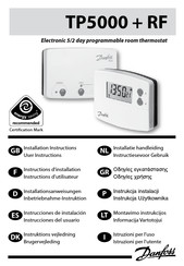 Danfoss TP5000-RF Installationsanweisungen
