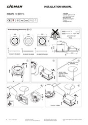 Ligman RO-80497-A Installationsanleitung