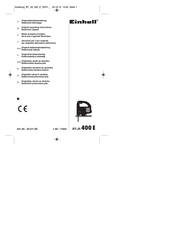 EINHELL BT-JS 400 E Originalbetriebsanleitung