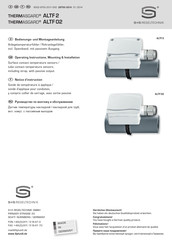 S+S Regeltechnik THERMASGARD ALTF2 THERMASGARD ALTF02 Bedienungs- Und Montageanleitung