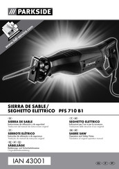 Parkside PFS 710 B1 Bedienungs- Und Sicherheitshinweise