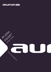 auna PRO 10007203 Bedienungsanleitung