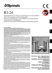 Aprimatic R1-24 Bedienungsanleitung