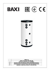 Baxi UBPU 25 Anweisungen