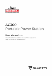 Bluetti AC300 Bedienungsanleitung