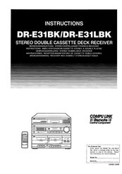JVC DR-E31LBK Bedienungsanleitung