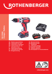 Rothenberger RO DD60 Bedienungsanleitung