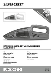 Silvercrest SAS 7.4 LI D3 Bedienungsanleitung