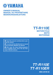 Yamaha TT-R110E 2024 Bedienungsanleitung