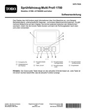Toro 41188 Softwareanleitung