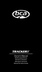bca Tracker3 Bedienungsanleitung