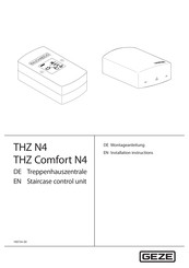 GEZE THZ Comfort N4 Montageanleitung