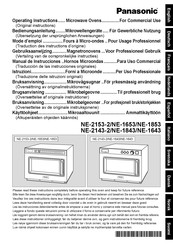 Panasonic NE-2153-2 Bedienungsanleitung