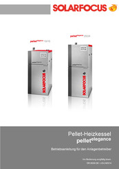 SOLARFOCUS pelletelegance 24 Betriebsanleitung