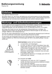 Webasto Thermo 50 Bedienungsanleitung
