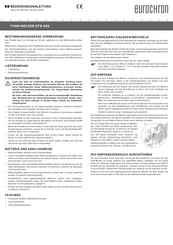 Eurochron EFW 652 Bedienungsanleitung