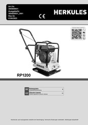 HERKULES RP1200 Originalbetriebsanleitung