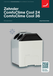 Zehnder ComfoClime Cool 24 Wartungshandbuch