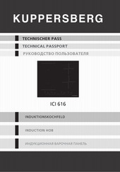 Kuppersberg ICI 616 Technischer Pass