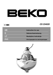Beko CS 234020 Gebrauchsanweisung