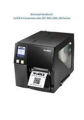 Godex ZX1300i Benutzerhandbuch