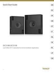 Tannoy DCS118B Schnellstartanleitung