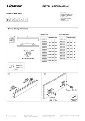 Ligman NYB-80101 Installationsanleitung