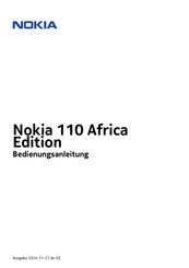 Nokia 110 Bedienungsanleitung