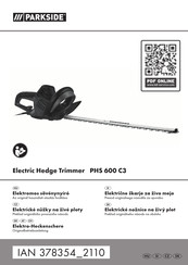 Parkside PHS 600 C3 Originalbetriebsanleitung