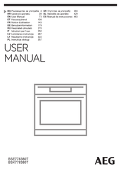AEG BSE778380T Benutzerinformation