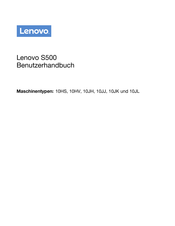 Lenovo IdeaPad S500 Touc Benutzerhandbuch